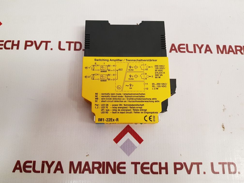 Turck Im1-22Ex-r Isolating Switching Amplifier