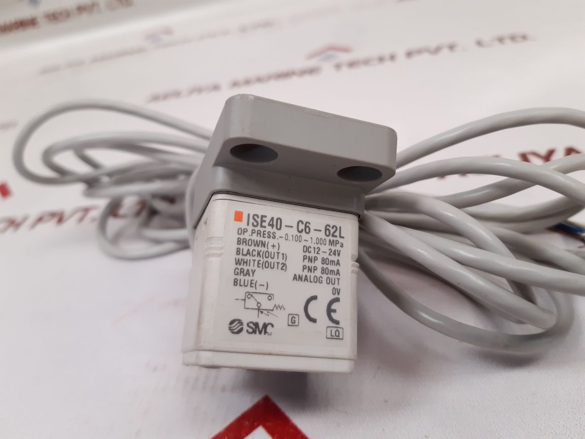 Smc Ise40-c6-62L Digital Pressure Switch