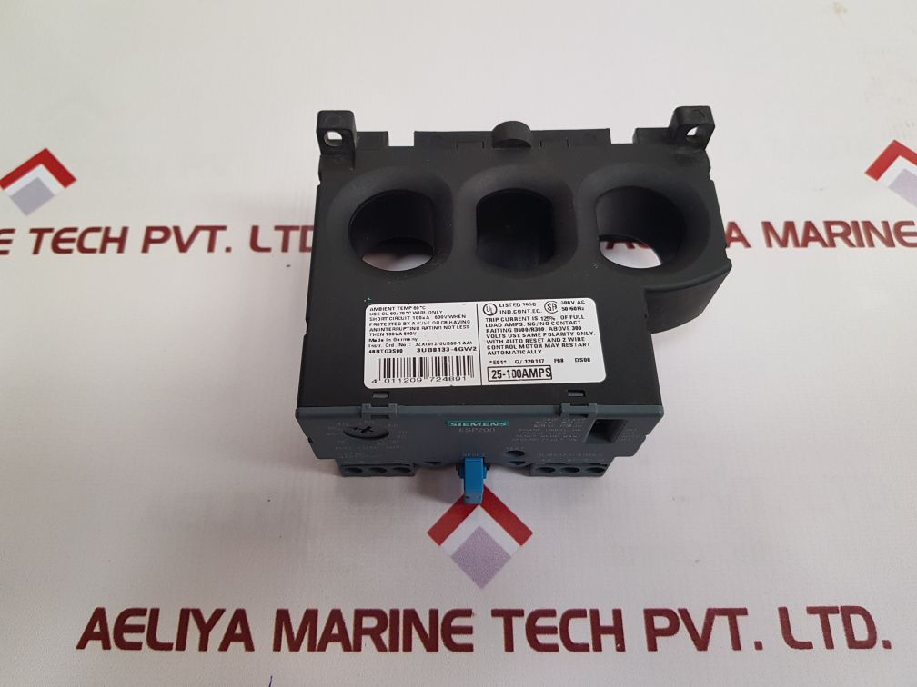 Siemens 3Ub8133-4Gw2 Overload Relay