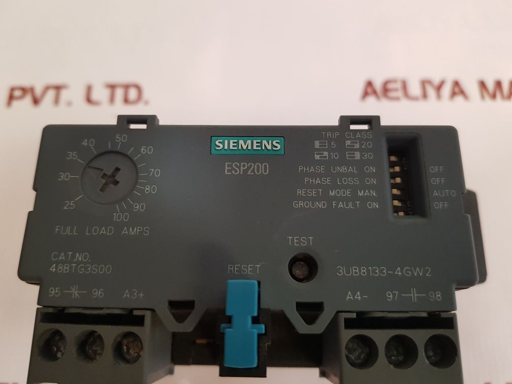 Siemens 3Ub8133-4Gw2 Overload Relay