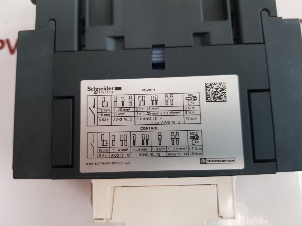 Schneider /Telemecanique Lc1D65Ap7 3 Pole Contactor