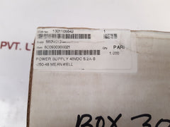 Mean Well S-250-48 Switching Power Supply 48Vdc 5.2A