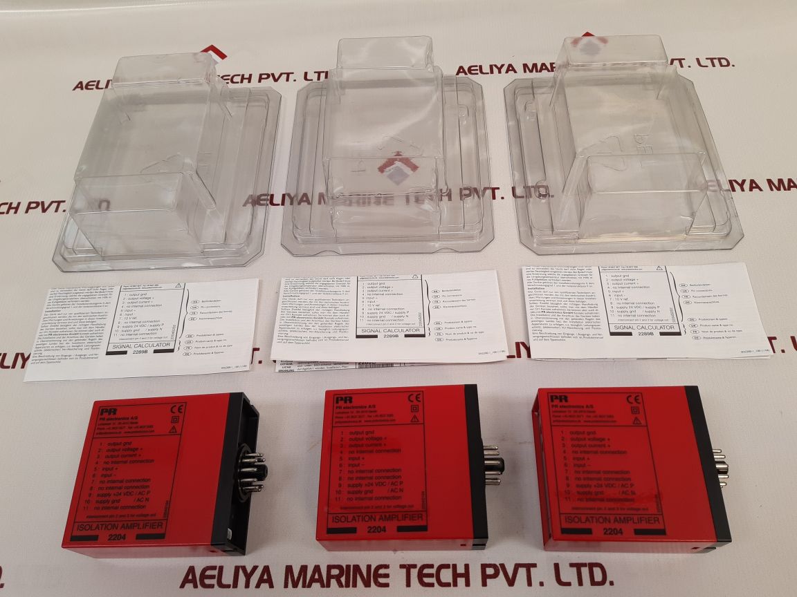 Pr Electronics 2204B2D Isolation Amplifier New
