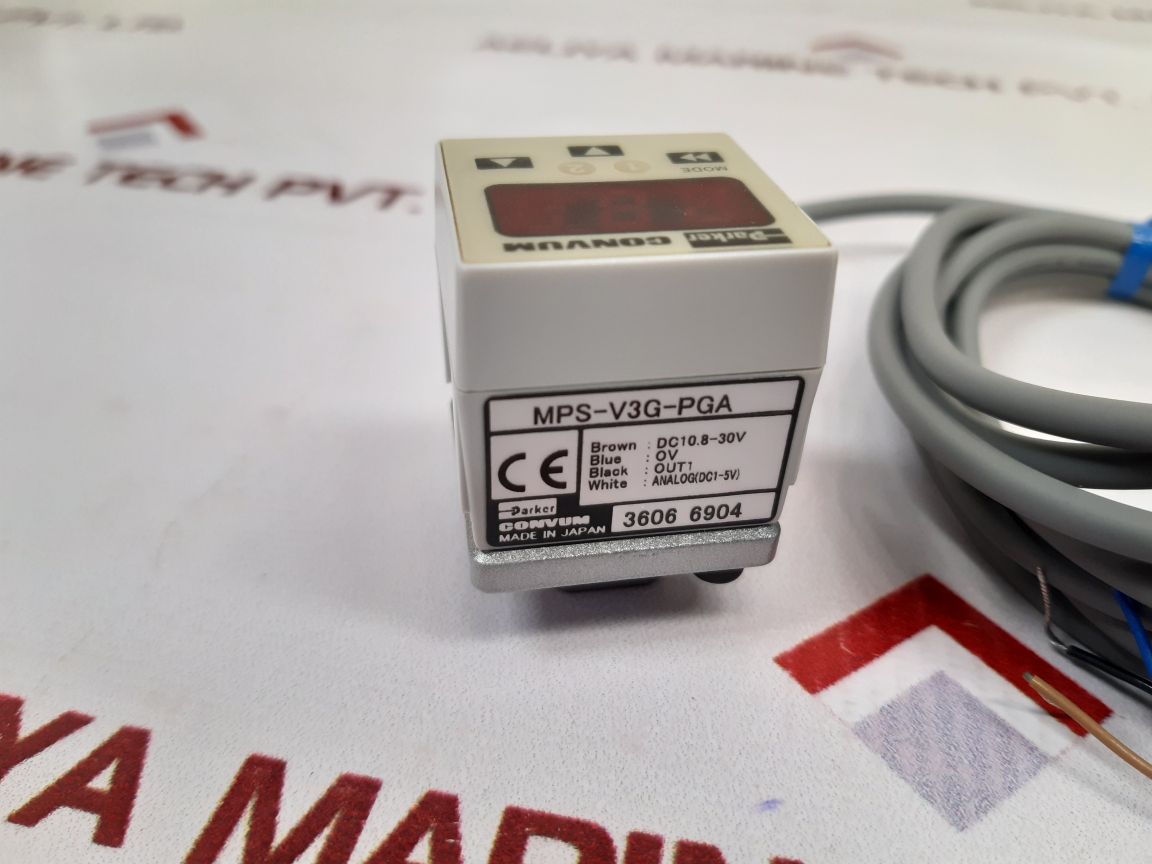 Parker Convum Mps-v3G-pga Pressure Sensor