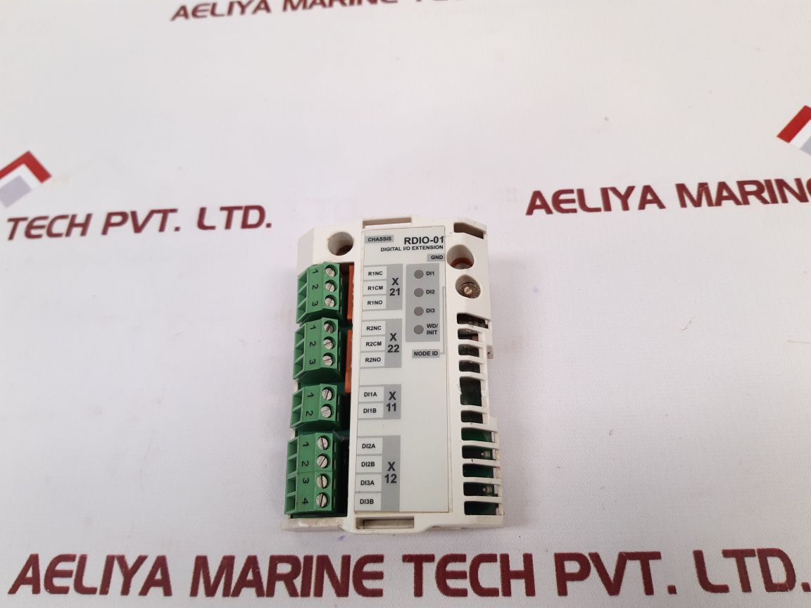 Abb Rdio-01 Digital I/O Extension Rev: D Used