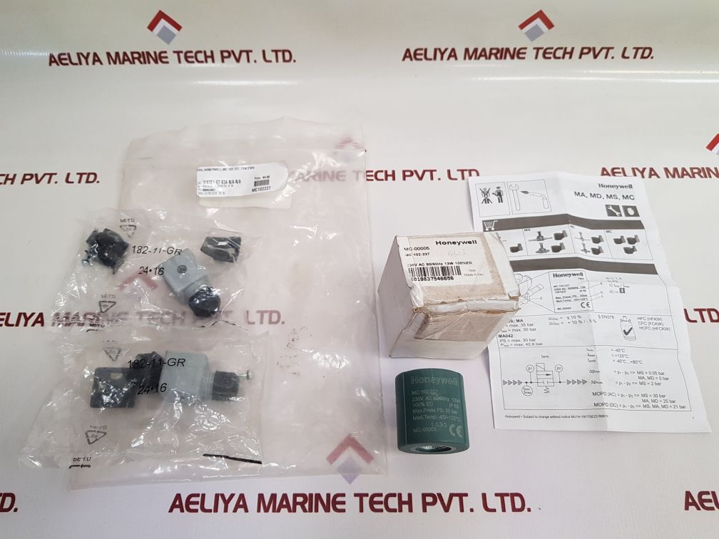 Honeywell Mc 102-227 Solenoid Valve Coil Mc-00005