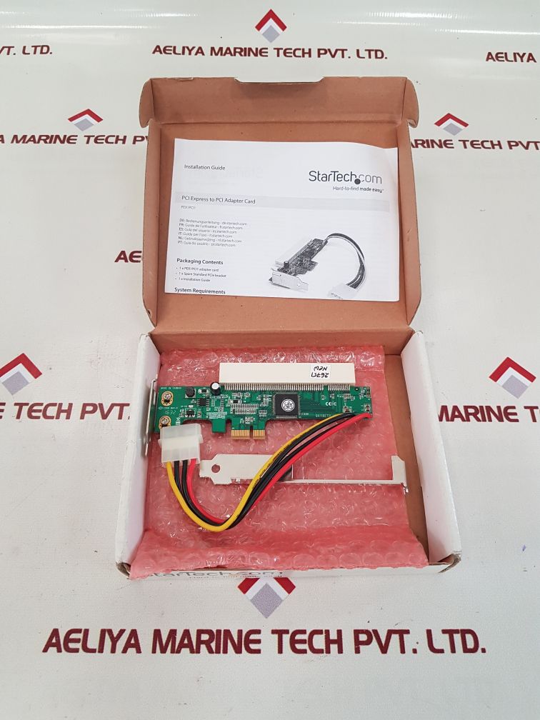 Startech.com pex1pci1 pci to pci express adapter card
