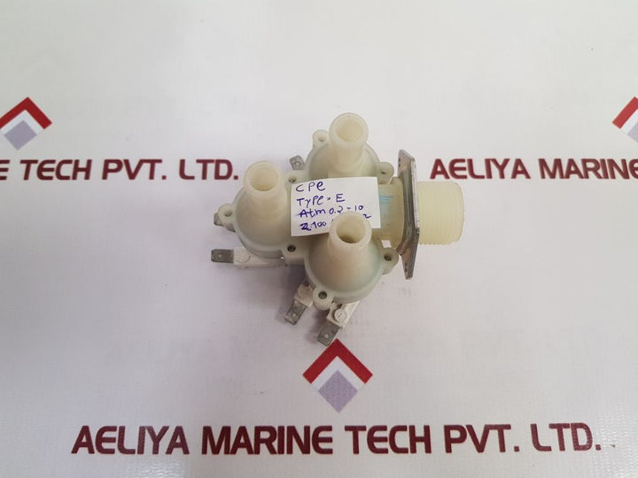 2.100 N Cm2 3 Way Electric Valve Type.E