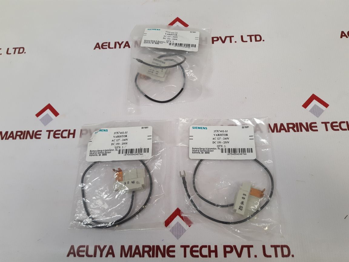 Siemens 3Tx7402-3J Surge Suppressor