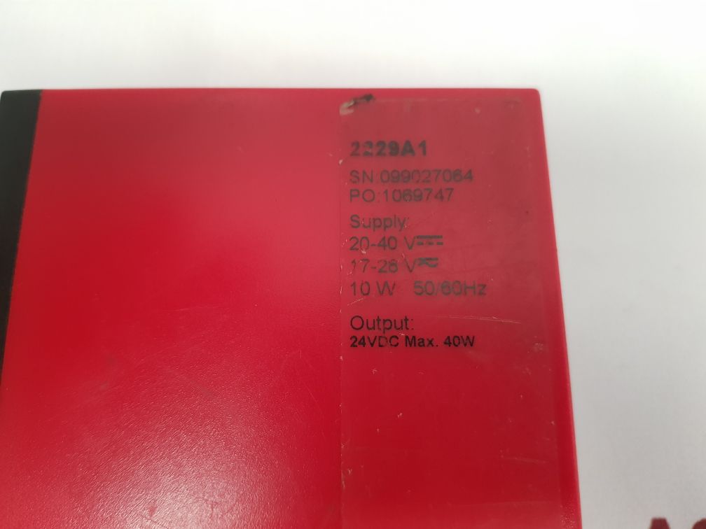 Pr Electronics 2229 Switchmode Voltage Regulator 2229A1 Used