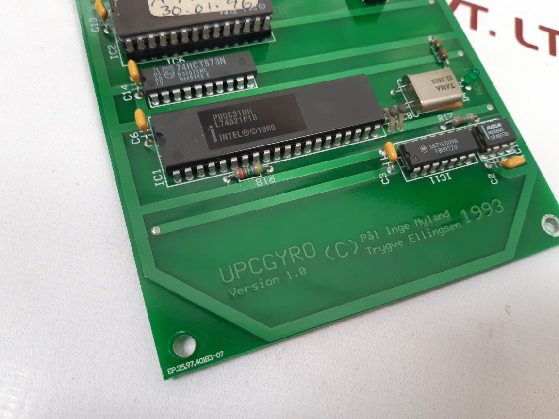 Upcgyro Version 1.0 Pcb Card Ep.25.97.40183-07
