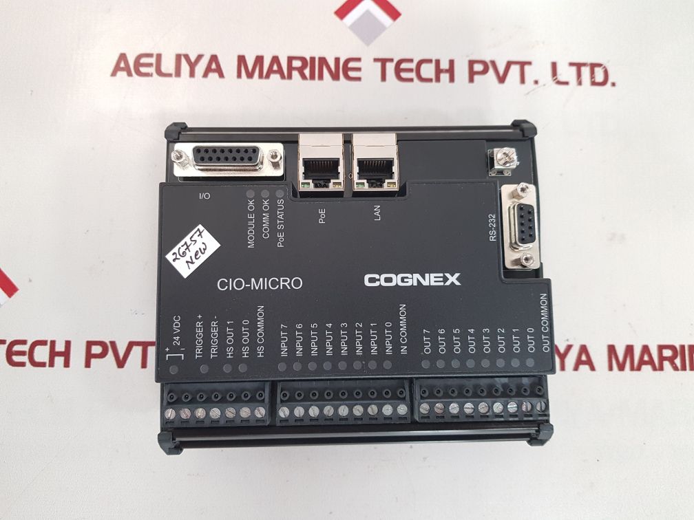 Cognex 825-0034-2r b i/o module 821-0016-2r a 