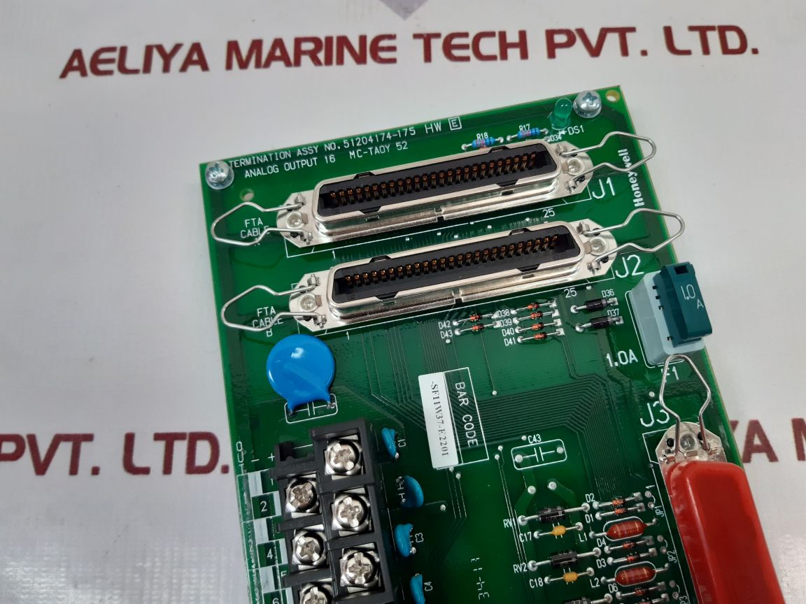 Honeywell 51204174-175 Hw: E Analog Output 16 Mc-taoy 52 Card
