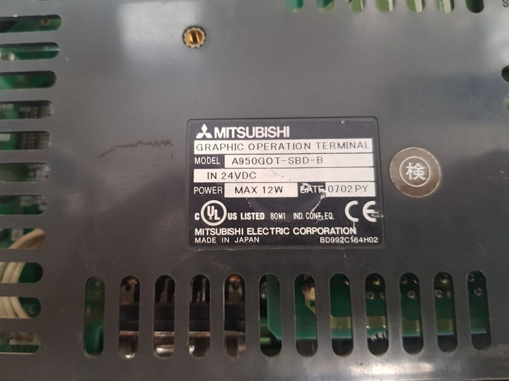 Mitsubishi A950Got-sbd-b Touch Screen Panel
