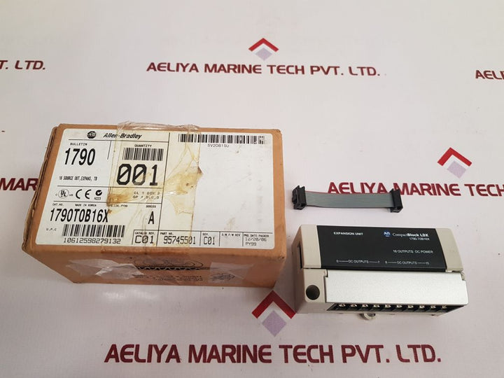 Allen bradley 1790-t0b16x ser.a compact block ldx expansion unit 95745501