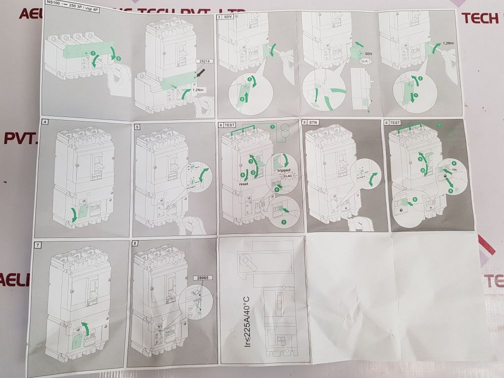 Merlin Gerin/Schneider Ns 100/160 200/440V-50/60Hz Module
