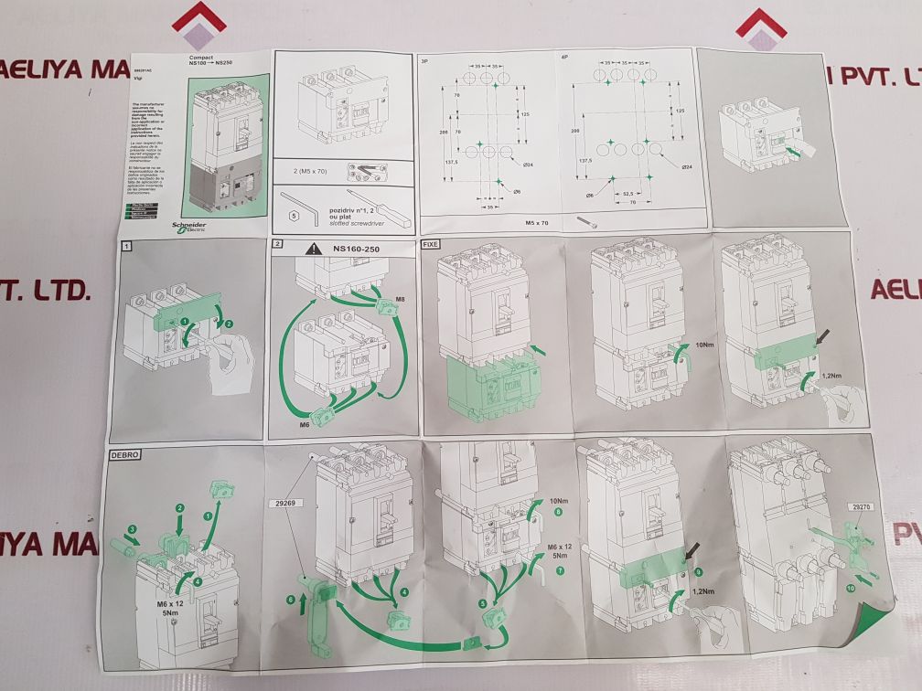 Merlin Gerin/Schneider Ns 100/160 200/440V-50/60Hz Module
