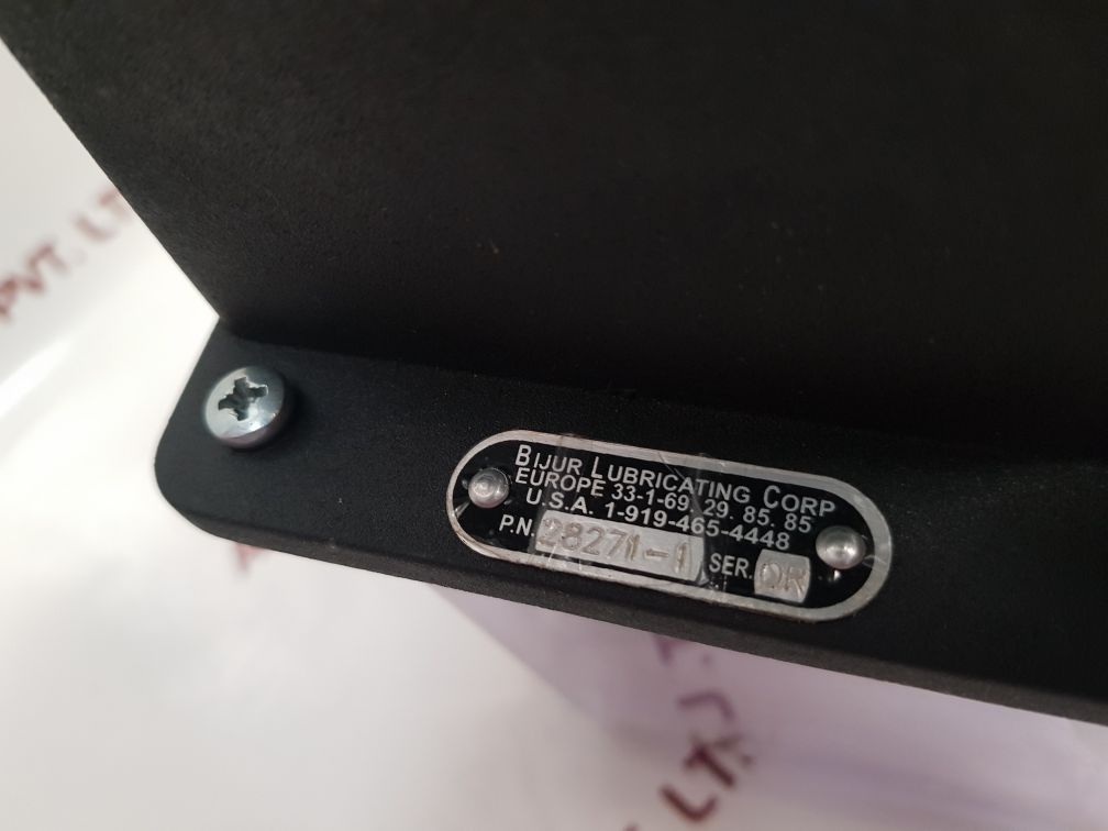 Bijur Versa Iii Automation Lubrication Pump 28271-1
