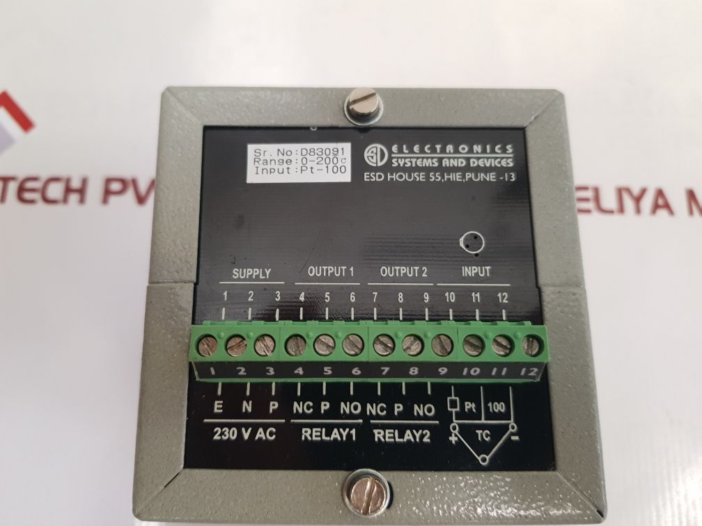 Electronics Systems And Devices Esd-9223 Temperature Controller
