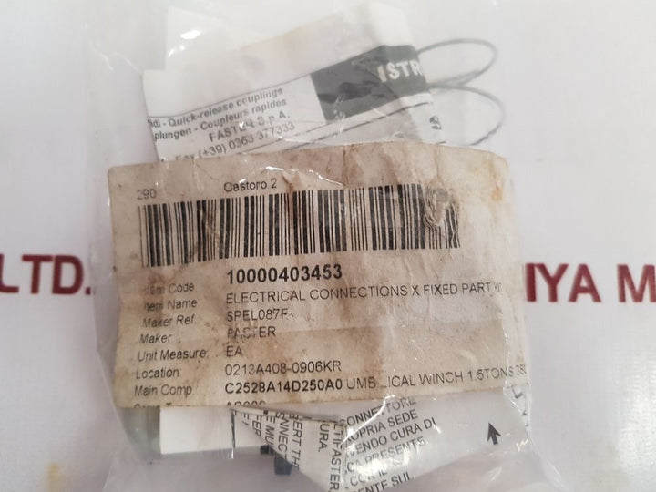 Faster Spel 08 Electrical Connections X Fixed Part Kit
