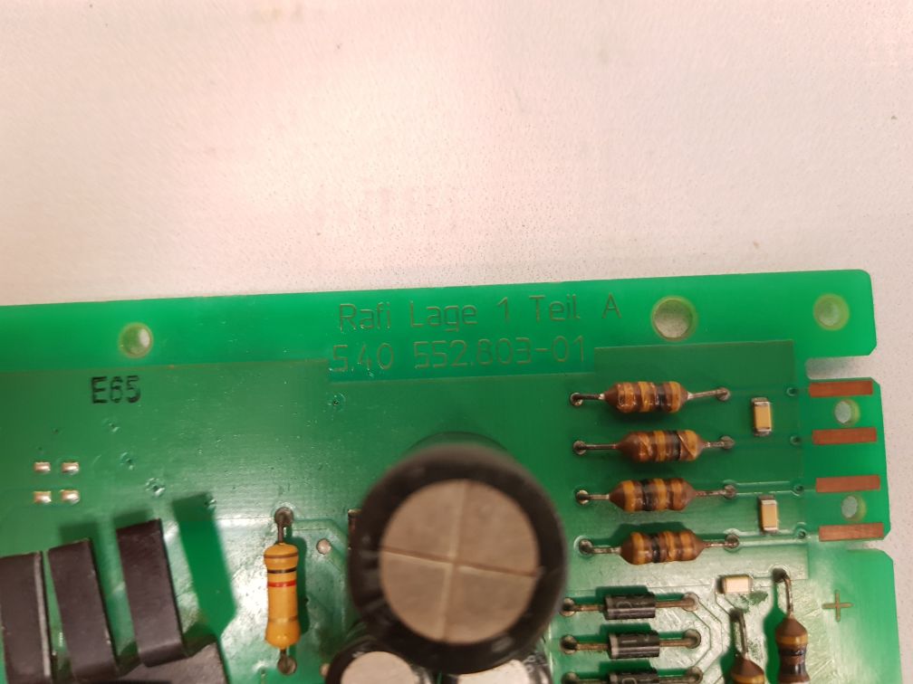 Rafi Lage 5.40 552.803-01 Pcb Card
