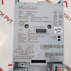 Nordac sk 540e-550-340-a inverter drive 275620065