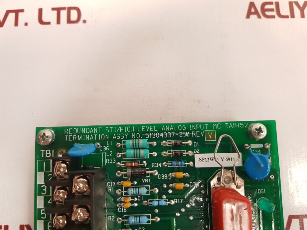 Honeywell 51304337-250 Redundant Sti/High Level Analog Input Mc-taih52
