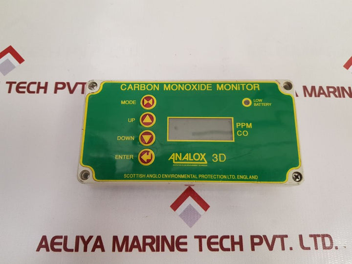 Analox 3D Carbon Monoxide Monitor
