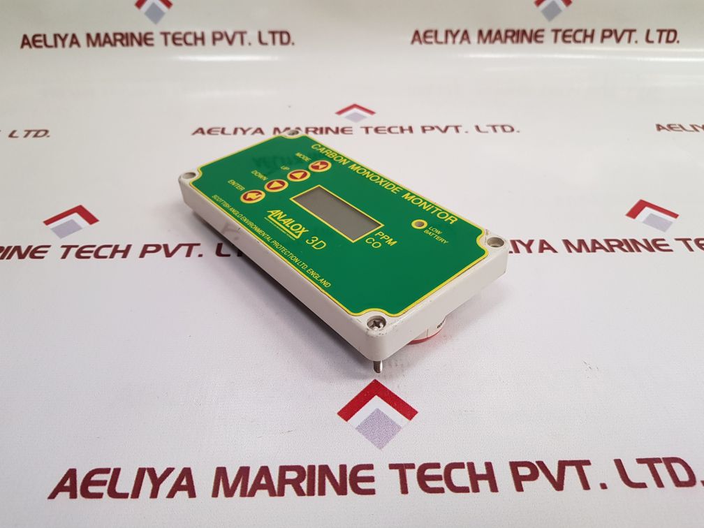 Analox 3D Carbon Monoxide Monitor
