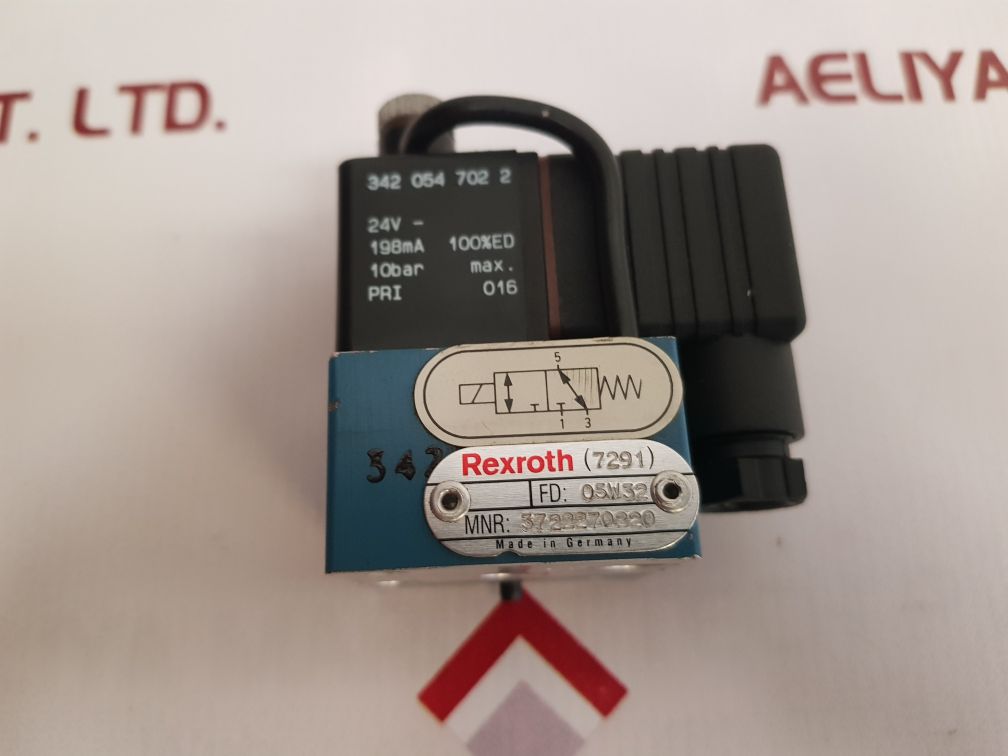 Rexroth 3722270220 Pneumatic Directional Control Aventics Valve Fd: 05W32
