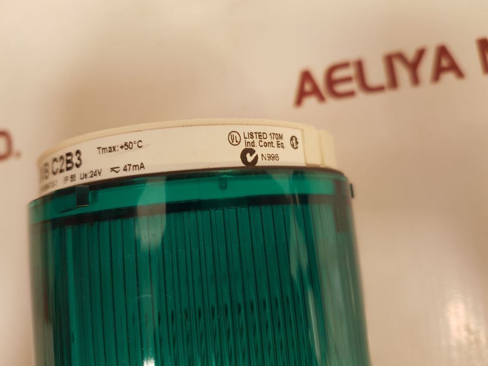 Telemecanique Xvb C2B3 Green Stack Tower Light
