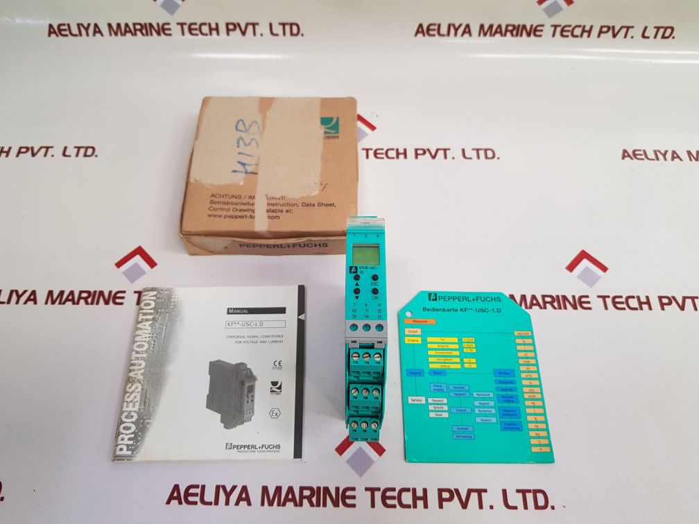 Pepperl+Fuchs Kfu8-usc-1.D Isolating Amplifier
