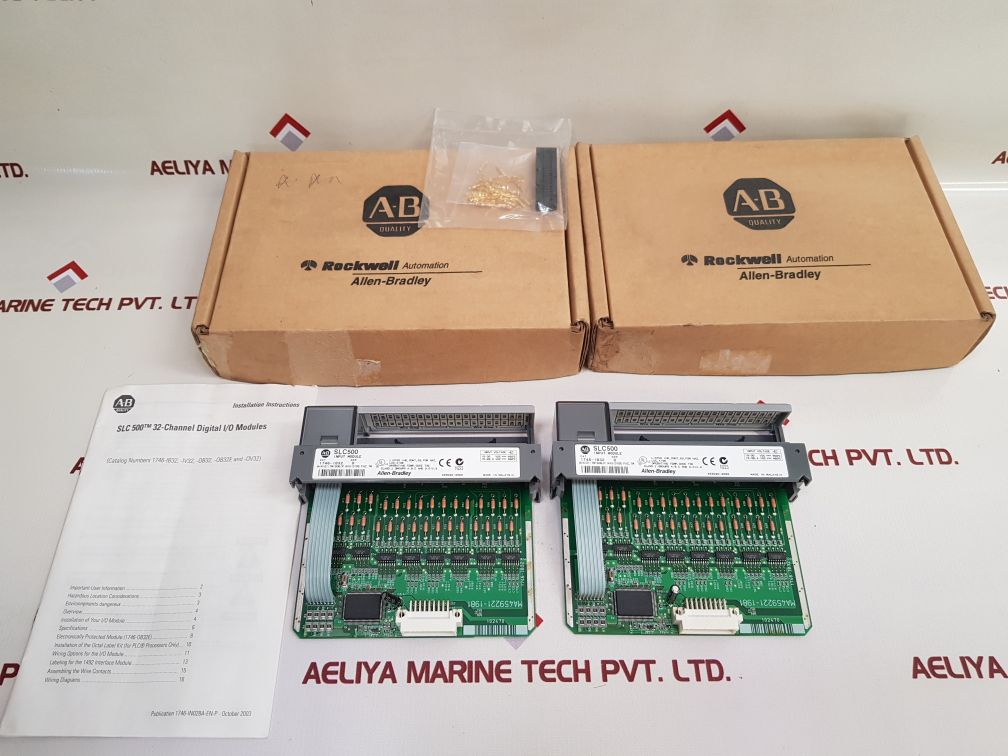 Allen-bradley 1746-ib32 Ser.D Input Module
