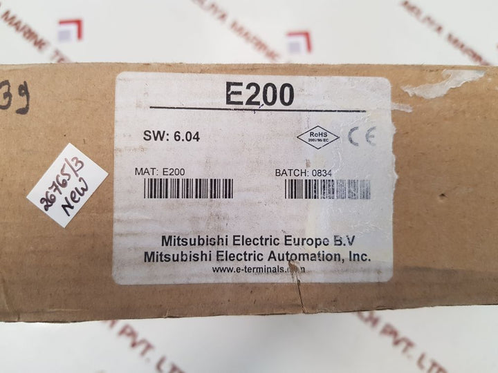 Beijer e200 hmi operator interface keyboard 02800f 