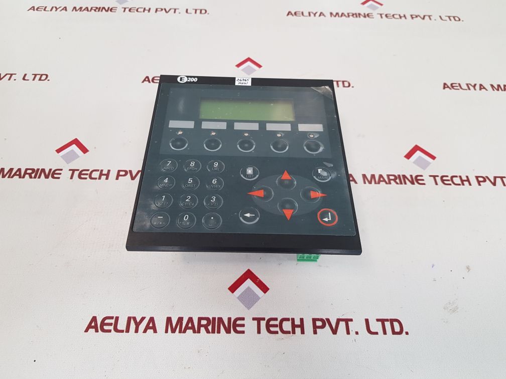 Beijer e200 hmi operator interface keyboard 02800f 