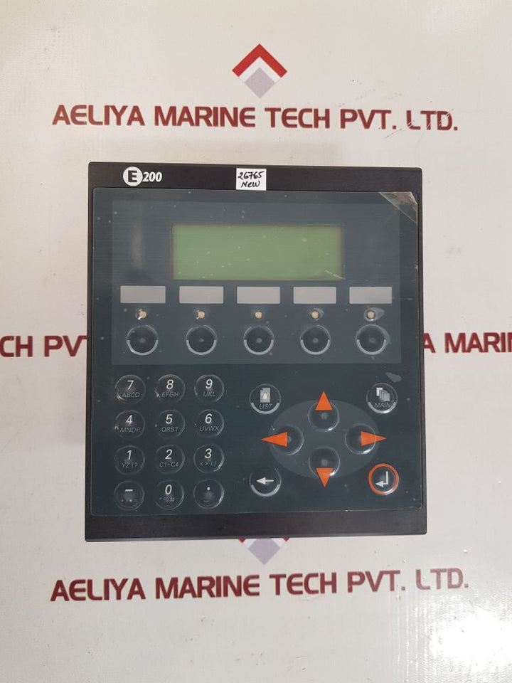 Beijer e200 hmi operator interface keyboard 02800f 