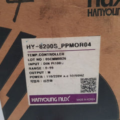 Hanyoung Nux Hy-8200S-ppmor04 Thermostat