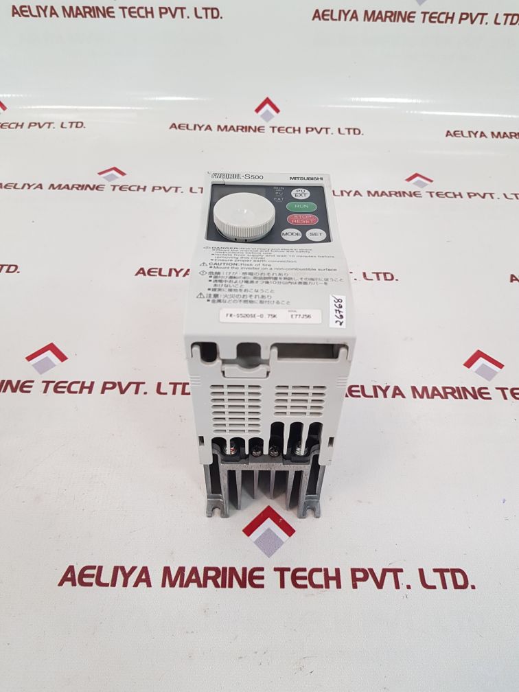 Mitsubishi fr-s520se-0.75k inverter freqrol-s500