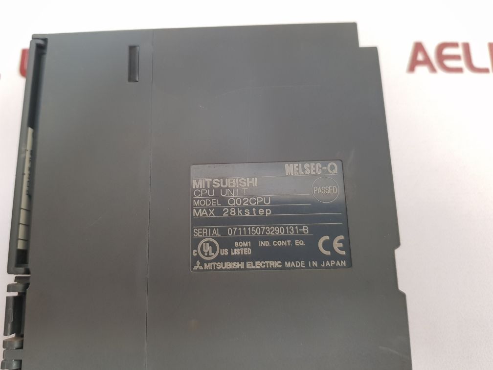 Mitsubishi Q02Cpu Melsec -q Cpu Unit – Aeliya Marine Tech