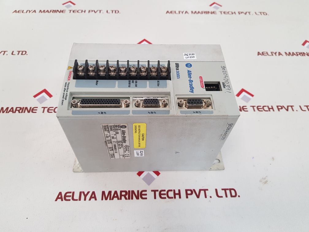 Allen-bradley ultra 3000i servo drive 2098-dsd-020x ser b