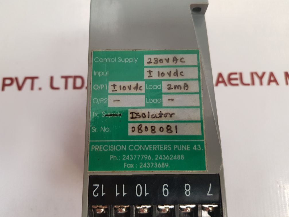 Precision Converters Pc-iso