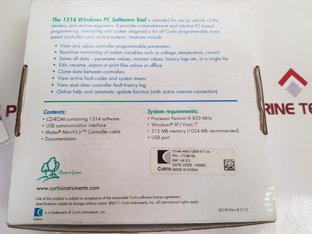 Curtis 1314 Pc Programming Station 17749700