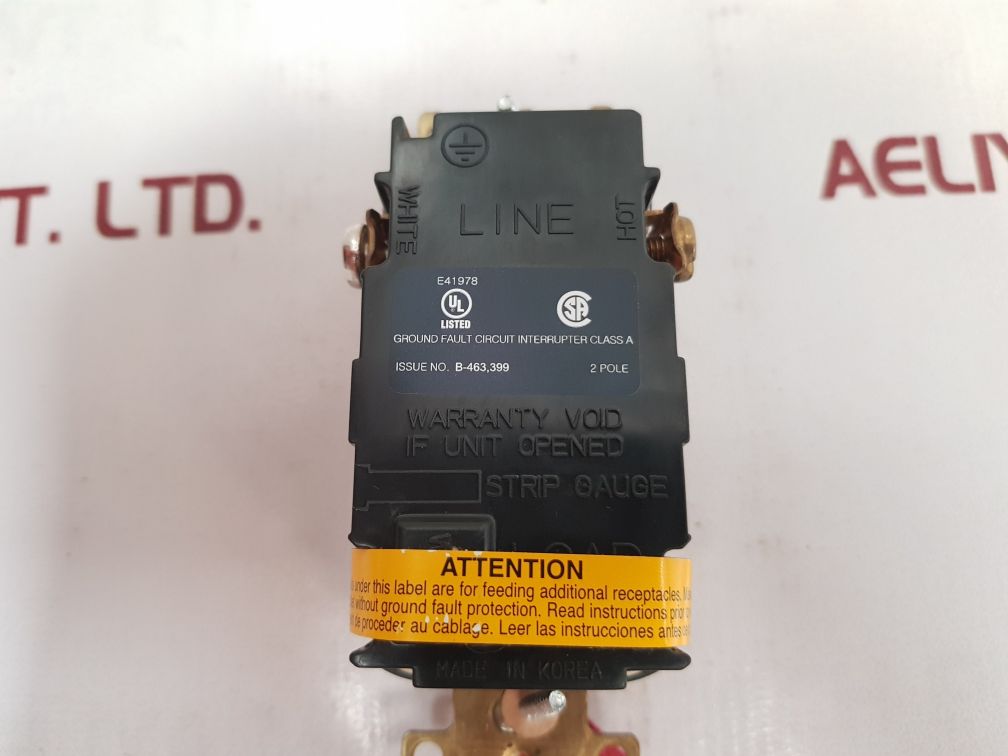 Hubbell Strip Gauge Gfci 20 Amp 