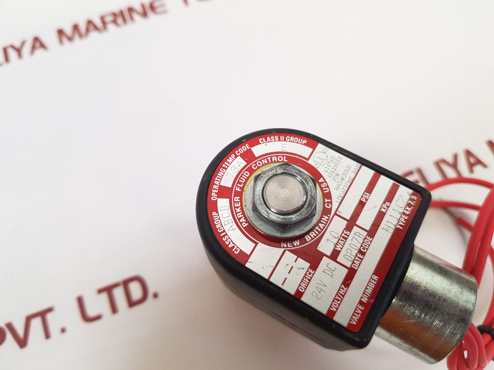 Parker Fluid Control H111C2 Solenoid Valve
