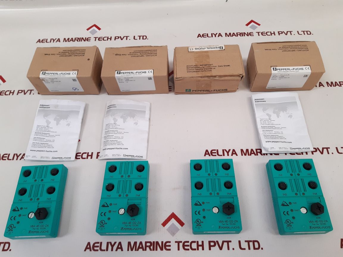 Pepperl+Fuchs Vba-4E-g2-za As-interface Sensor Module
