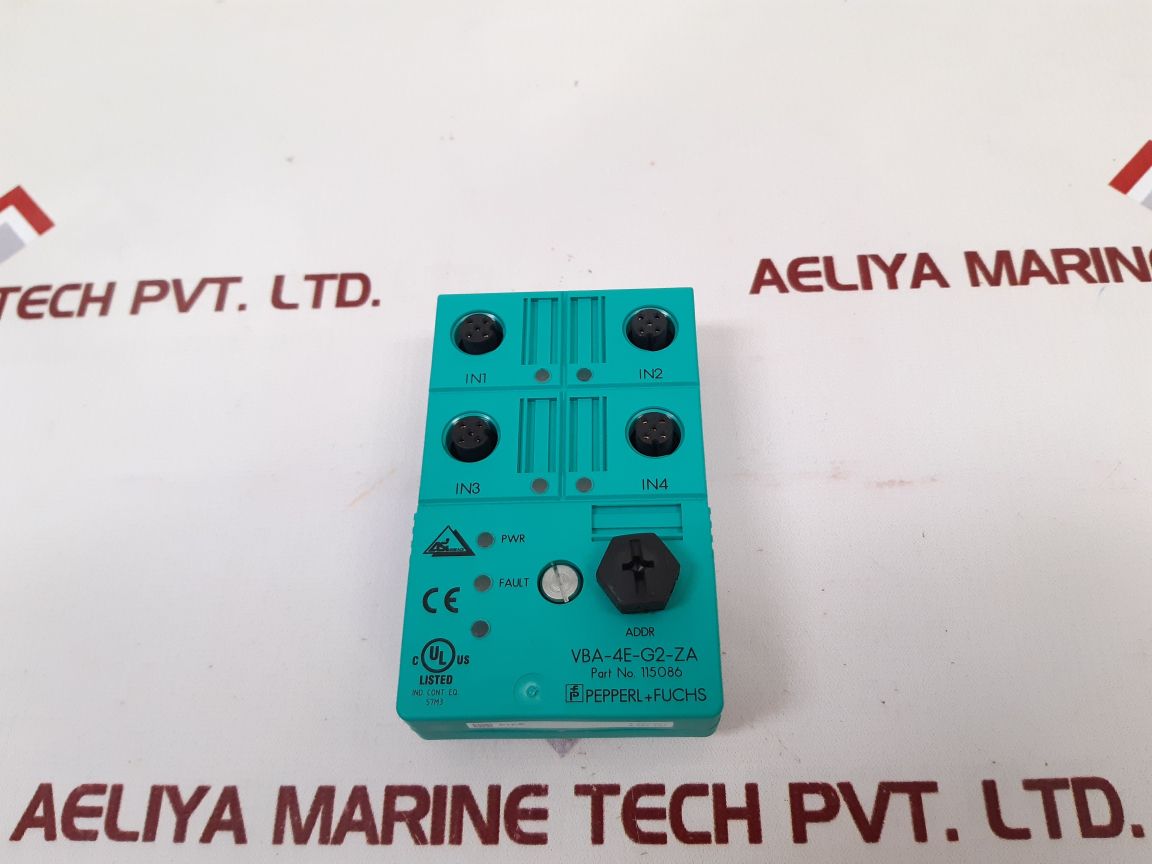 Pepperl+Fuchs Vba-4E-g2-za As-interface Sensor Module – Aeliya Marine Tech