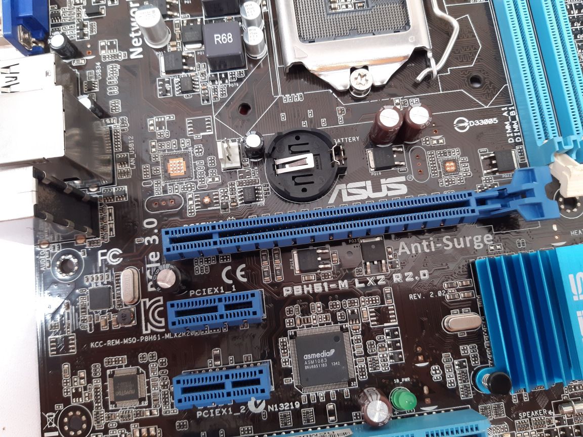 Asus Pbh61-m Lx2 Motherboard
