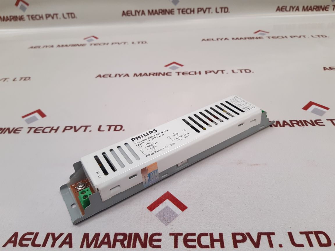 Philips Ebw 236 Electronic Ballast Ebw 236
