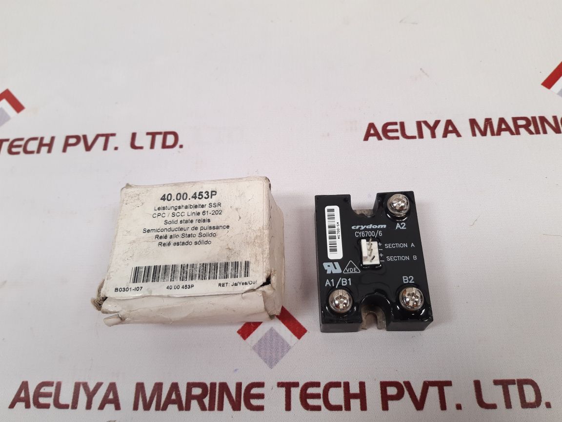 Crydom Cy6700/6 Solid State Relay
