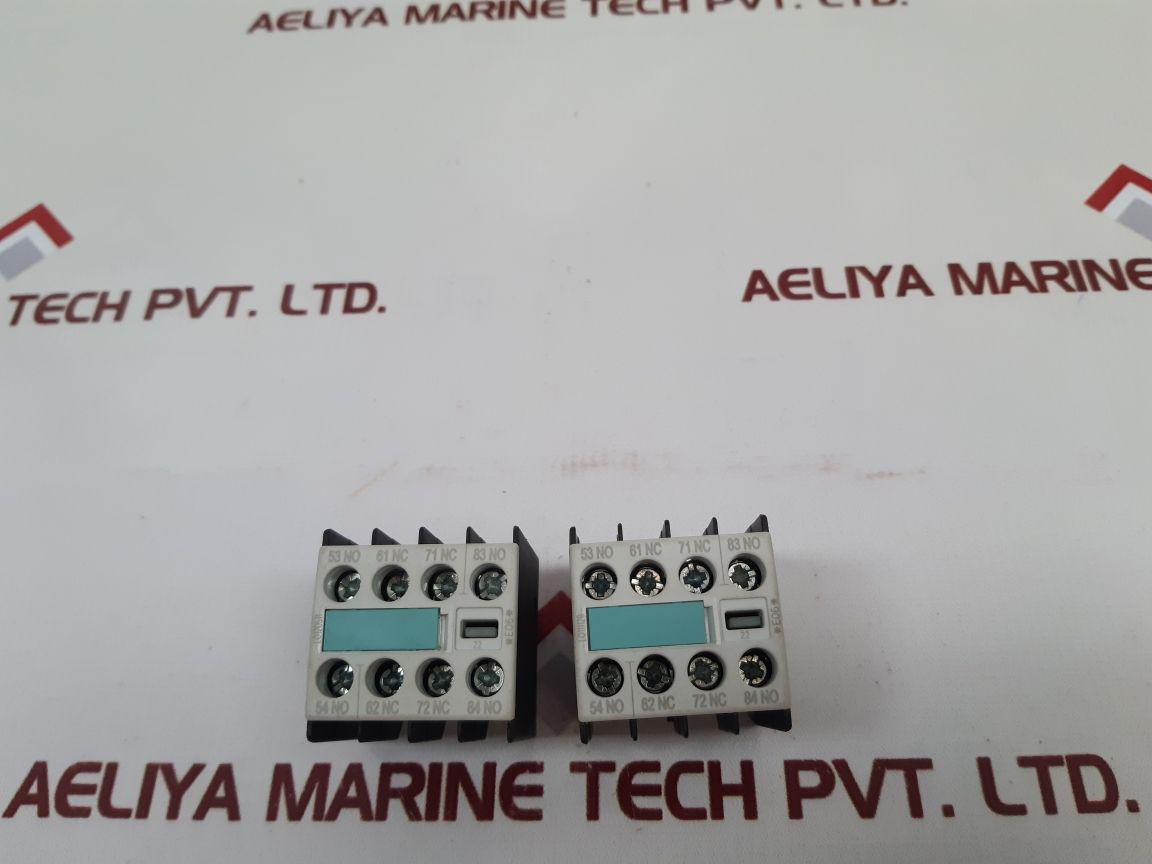 Siemens 3Rh1911-1Fa22 Auxiliary Switch Block
